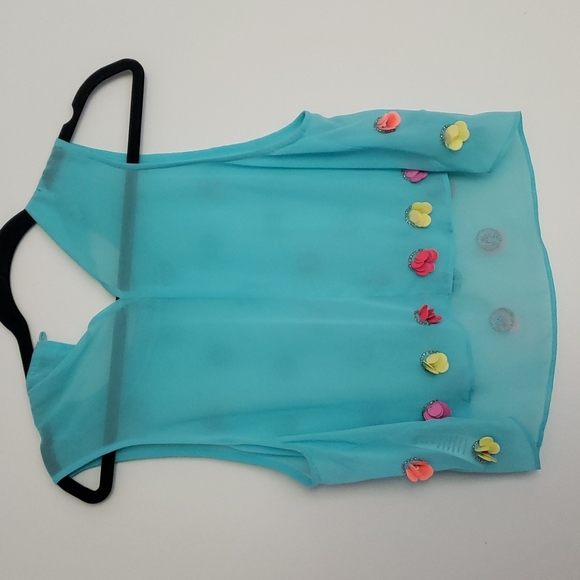 COPY - 🌸🏵🌸ASOS FLOWER EMBELLISHED TOP, FAIRY CORE - Picture 6 of 7